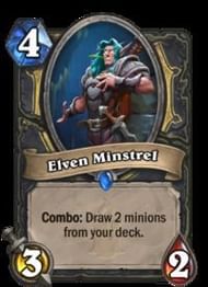 Image result for elven minstrel hearthstone